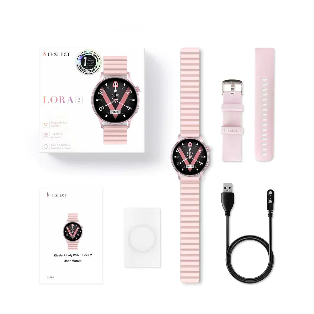 Kieslect Lady Watch Lora 2 Double strap