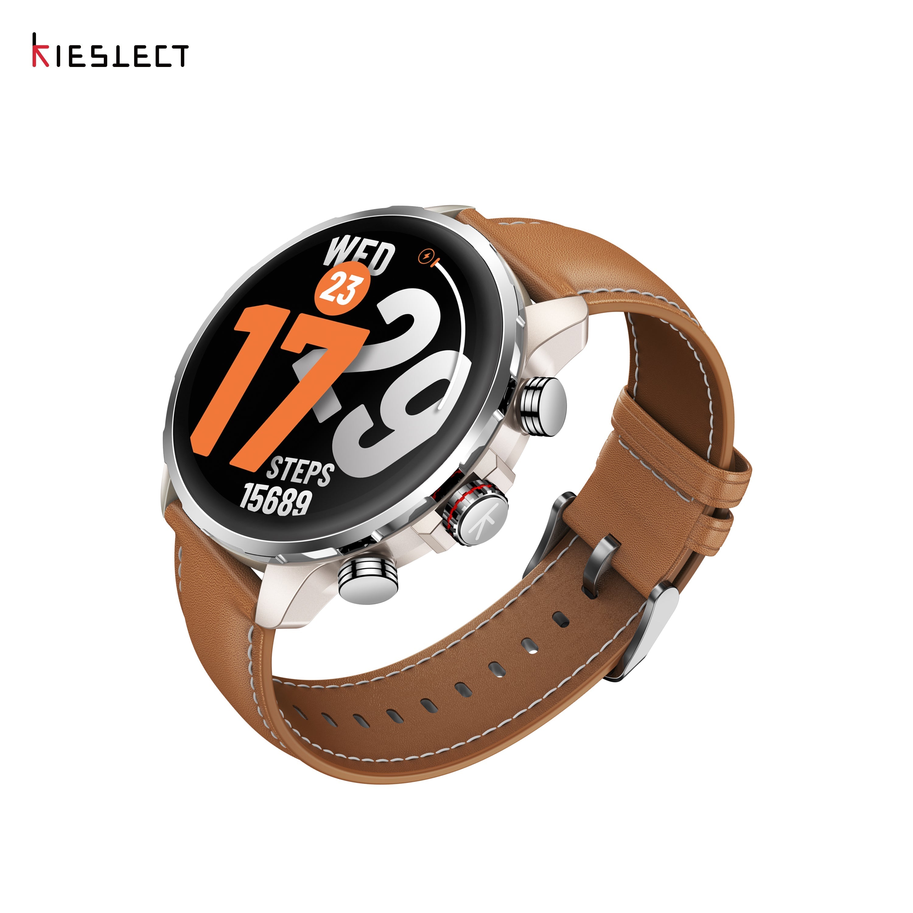 Kieslect Smart Calling Watch Kr 3 (GOLD-brown)