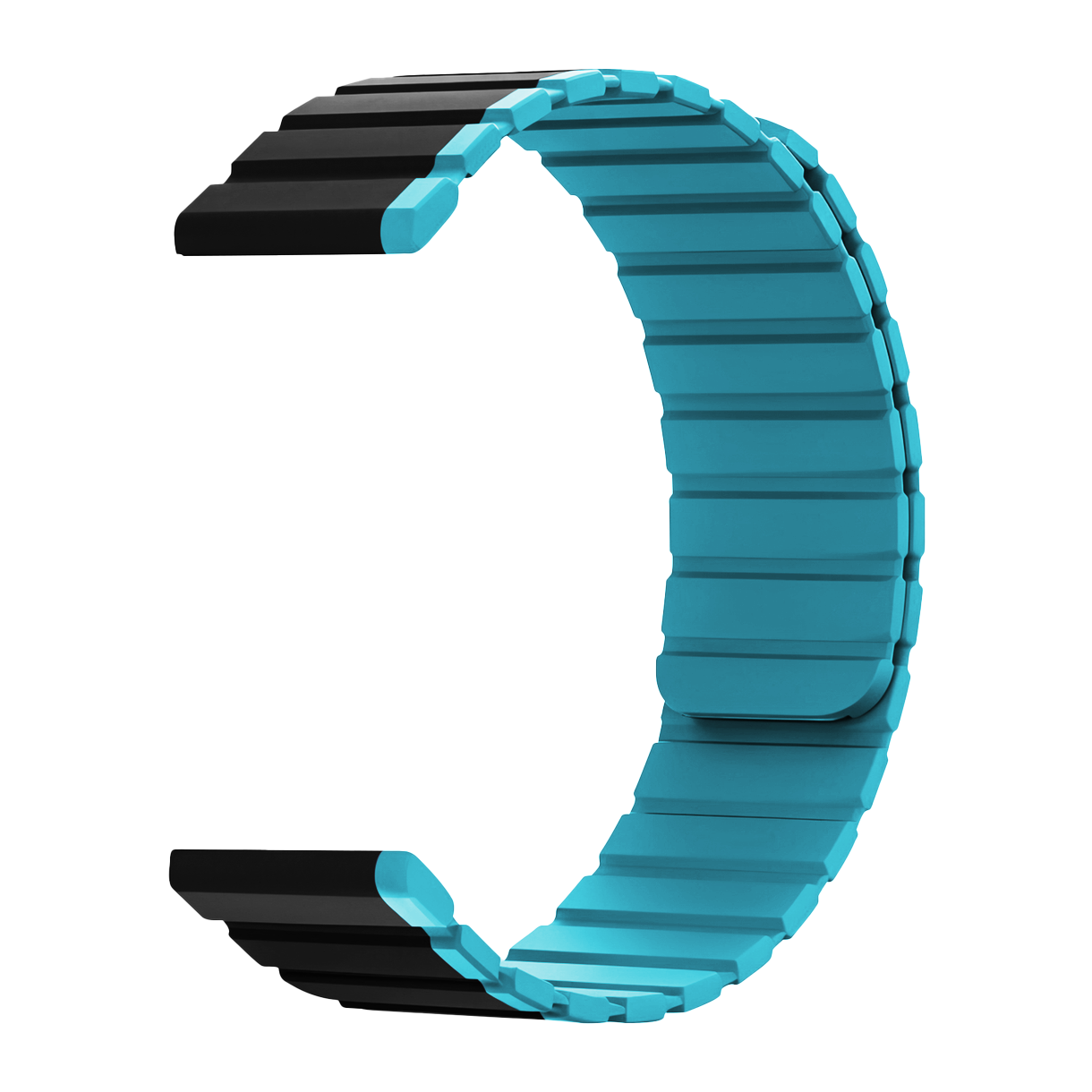 Strap kieslect Magnétique Noir Bleu Ciel