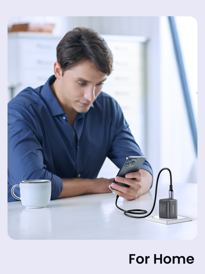 Pack Chargeur GaN 30W + Cable Braide 60W