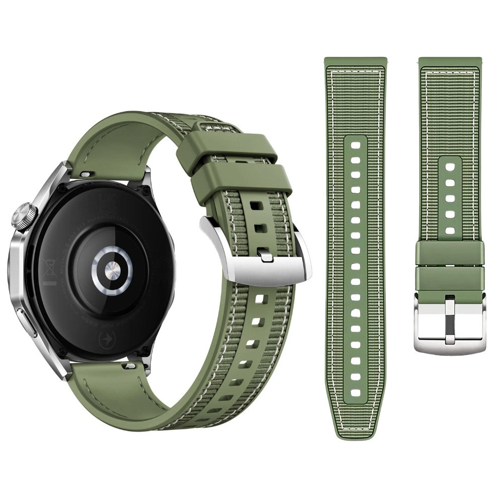 Strap Nylon Silicone Vert