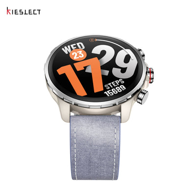 Kieslect Smart Calling Watch Kr 3 (GOLD-Jeans)