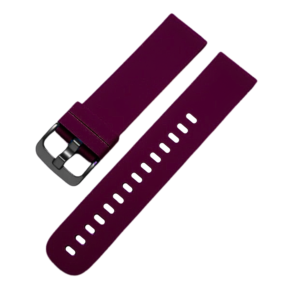 Bracelet en silicone 22 mm