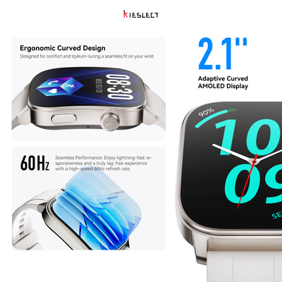 Kieslect KS3 ELITE  GPS Positioning 5ATM Waterproof + ( Bracelet cuir offert )