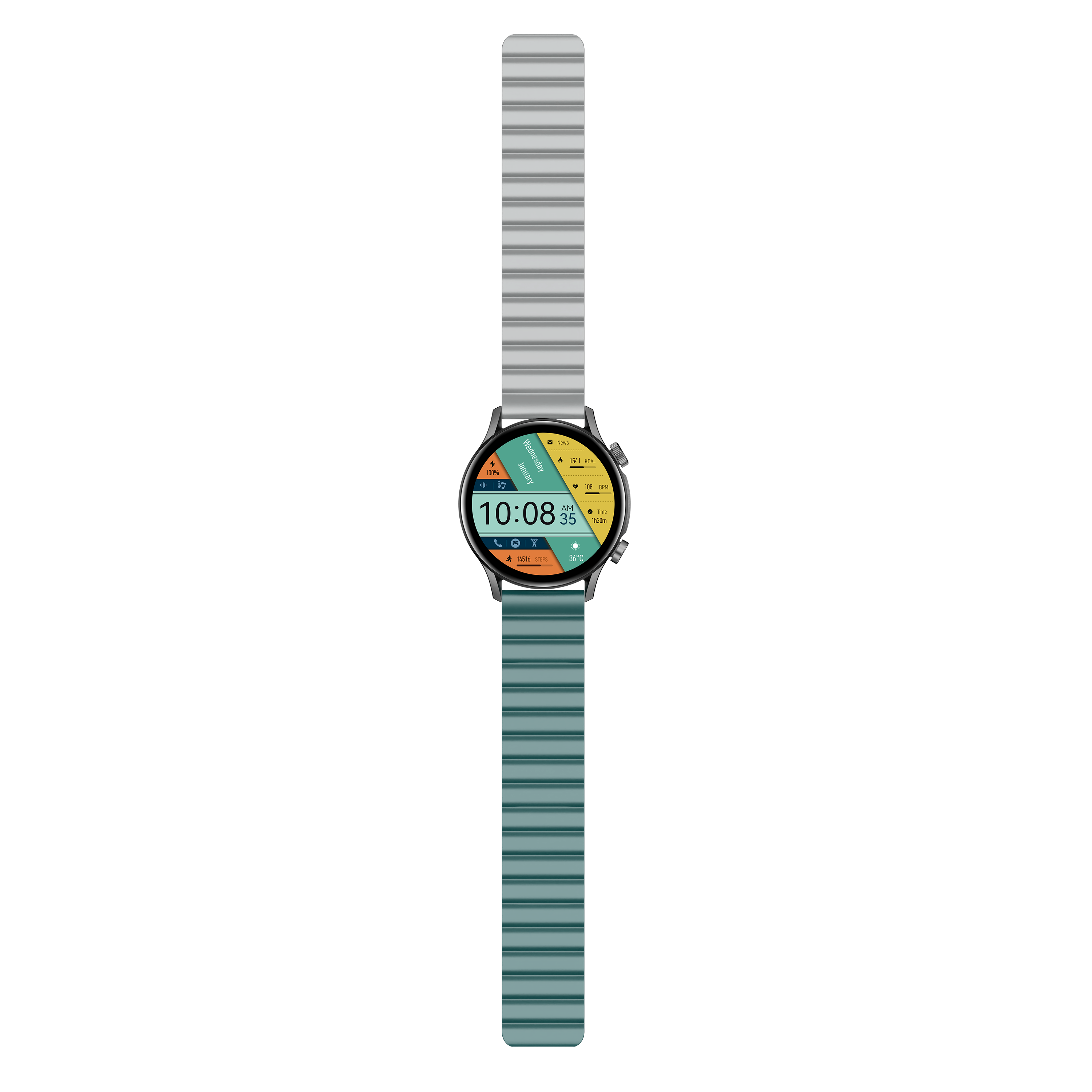 Kieslect Smart Calling Watch Kr Pro Limited Edition Double strap