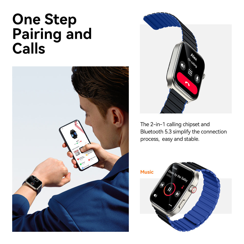 Kieslect Smart Calling Watch Ks2 Double strap