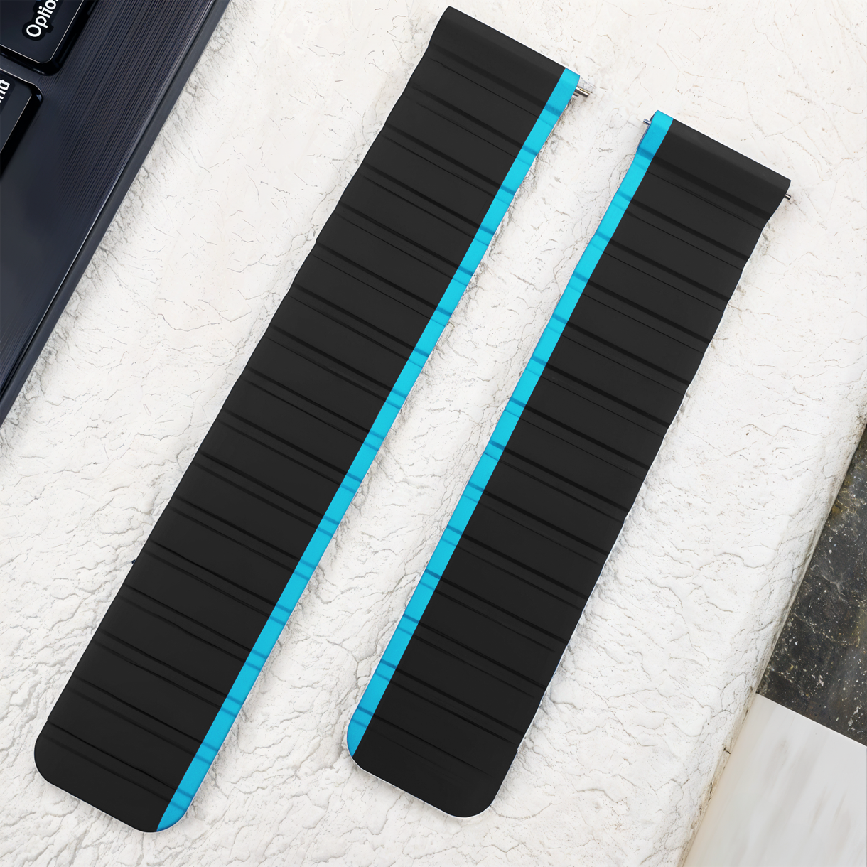 Strap kieslect Magnétique Noir Bleu Ciel