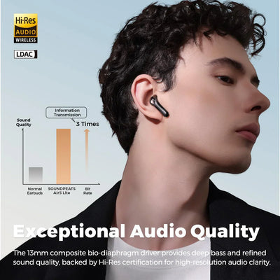 Soundpeats Air5 Lite + Pochette Gratuite PEATS